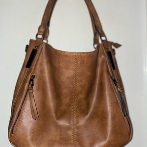 Women’s shoulder bag, brown, like new, used only a couple times.